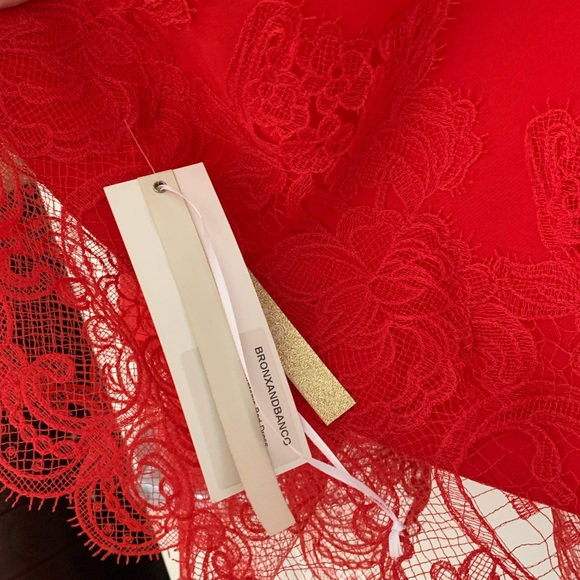 Antonia Red Dress. Bronx and Banco. - Picture 6 of 6